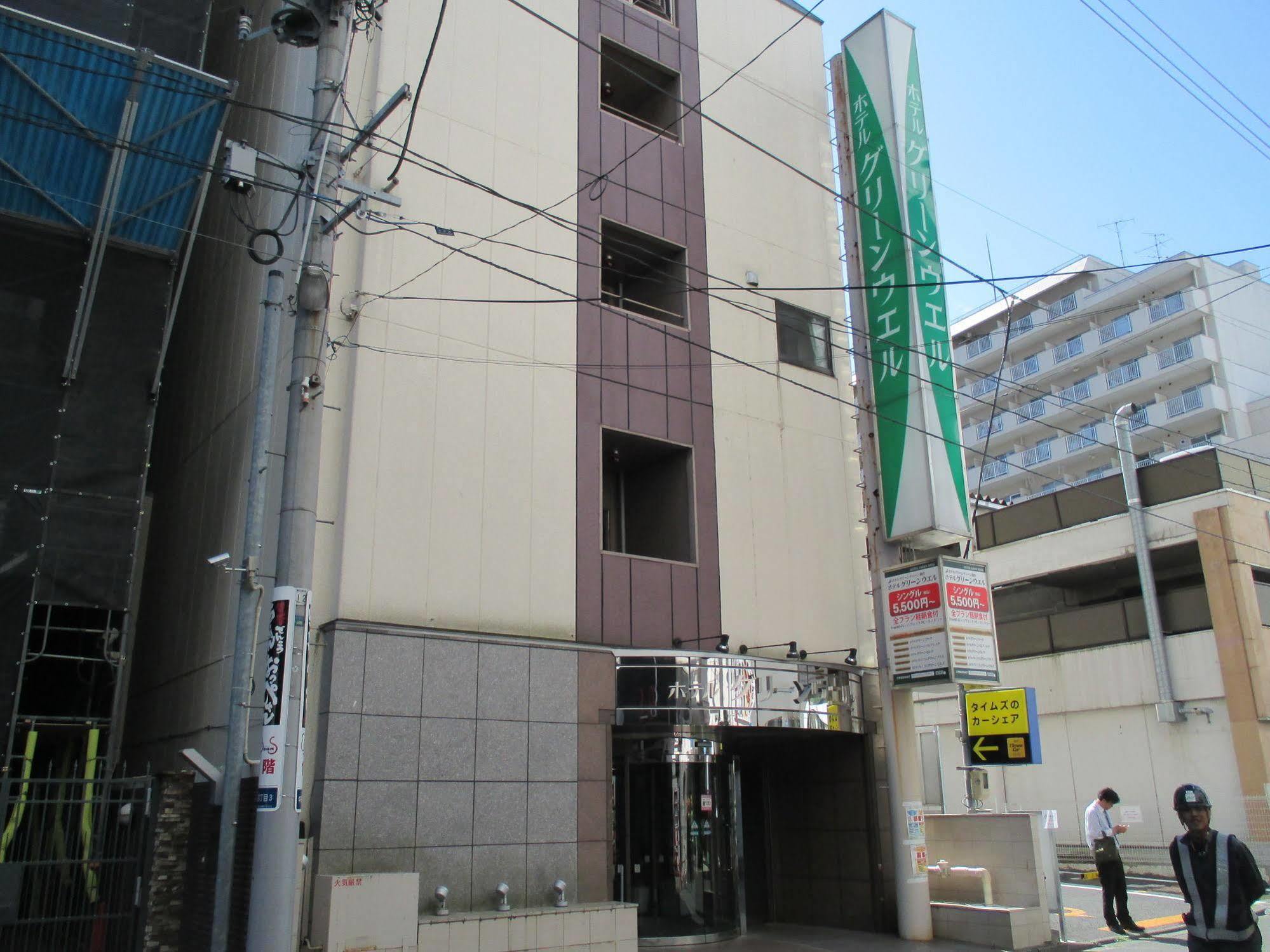 Hotel Green Well Sendai Exterior foto